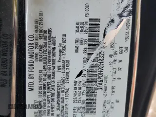 2017 Ford Fusion SE z VIN 3FA6P0H98HR328552, wystawiony jako Copart lot #52709395 z przebiegiem 188 451 mil mil oraz Szkoda całkowita • Salvage title. Historia ofert i sprzedaży dostępna na DreamBid. Obrazek 13.