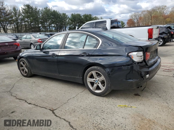 2015 BMW 3 Series 328i xDrive with VIN WBA3B5G5XFNS12693, listed as a Copart auction lot 53300755 with 171,504 mi miles and Salvage Title. Bid and sale history available at carsss.com. Image 2.