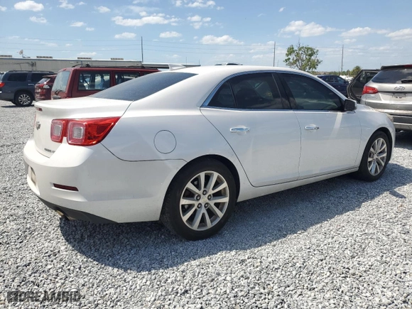 2015 Chevrolet Malibu LTZ with VIN 1G11F5SL7FF213548, listed as a Copart auction lot 50828735 with 112,300 mi miles and Salvage Title. Bid and sale history available at carsss.com. Image 3.