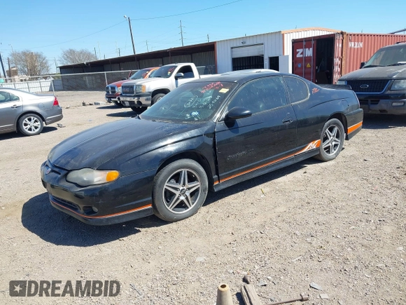2005 Chevrolet Monte Carlo SS Supercharged z VIN 2G1WZ151659259069, wystawiony jako IAAI lot #41752228 z przebiegiem 164 861 mil mil oraz . Historia ofert i sprzedaży dostępna na DreamBid. Obrazek 2.