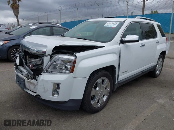 2011 GMC Terrain SLT-2 with VIN 2CTFLWE59B6317511, listed as a IAAI auction lot 41826425 with 165,704 mi miles and . Bid and sale history available at carsss.com. Image 2.
