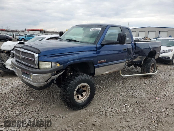2001 Dodge Ram 2500 with VIN 3B7KF23671G767571, listed as a Copart auction lot 86001774 with 0 mi miles and Salvage Title. Bid and sale history available at carsss.com. Image 1.