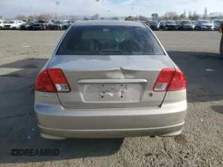 2004 Honda Civic EX with VIN 2HGES26864H537435, listed as a Copart auction lot 42229645 with 150,241 mi miles and Salvage Title. Bid and sale history available at DreamBid. Image 6.