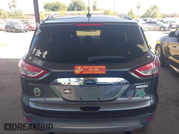2015 Ford Escape Titanium with VIN 1FMCU0J92FUA20469, listed as a IAAI auction lot 42510293 with 161,466 mi miles and . Bid and sale history available at DreamBid. Image 17.