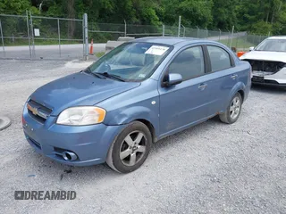 2008 Chevrolet Aveo LT with VIN KL1TG56608B051166, listed as a IAAI auction lot 42404470 with 162,198 mi miles and . Bid and sale history available at DreamBid. Image 2.