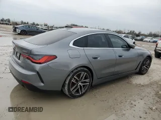 2023 BMW 4 Series 430i z VIN WBA63AV03PFN78162, wystawiony jako Copart lot #41468205 z przebiegiem Nie podano mil oraz Nie do naprawy. Historia ofert i sprzedaży dostępna na DreamBid. Obrazek 3.
