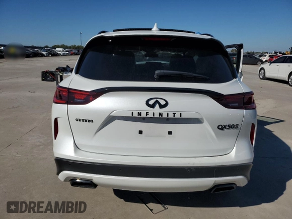 2024 Infiniti QX50 Sport z VIN 3PCAJ5FA2RF101005, wystawiony jako Copart lot #80092394 z przebiegiem Nie podano mil oraz Szkoda całkowita • Salvage title. Historia ofert i sprzedaży dostępna na DreamBid. Obrazek 6.