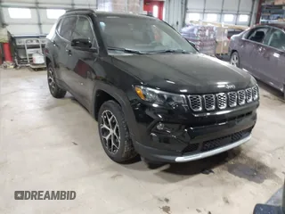 2024 Jeep Compass Limited with VIN 3C4NJDCNXRT126643, listed as a IAAI auction lot 41370816 with 7,355 mi miles and . Bid and sale history available at DreamBid. Image 1.