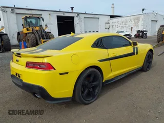 2014 Chevrolet Camaro LT with VIN 2G1FB1E35E9253494, listed as a IAAI auction lot 42102475 with 85,833 mi miles. Bid and sale history available at carsss.com. Image 4.