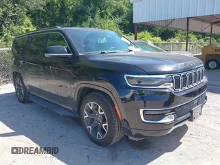 2023 Jeep Wagoneer Series III с VIN 1C4SJVDP1PS505523, выставлен на аукционе IAAI как лот 42529198 с пробегом 60 097 миль миль и . История ставок и продаж доступна на DreamBid. Изображение 1.