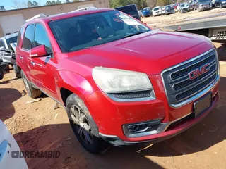 2013 GMC Acadia SLT z VIN 1GKKRSKD6DJ140956, wystawiony jako IAAI lot #41587202 z przebiegiem 206 878 mil mil oraz . Historia ofert i sprzedaży dostępna na DreamBid. Obrazek 1.