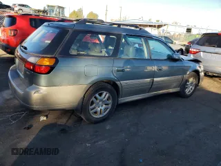 2002 Subaru Legacy Outback Limited with VIN 4S3BH686527652037, listed as a Copart auction lot 83311474 with 212,548 mi miles and Salvage title. Bid and sale history available at DreamBid. Image 3.