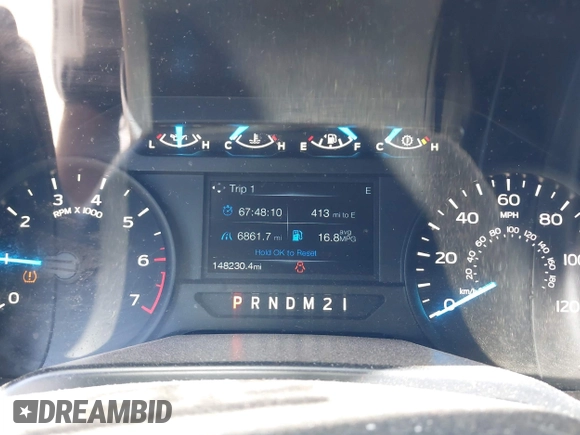 2016 Ford F-150 XL с VIN 1FTEX1CF5GKD82726, выставлен на аукционе IAAI как лот 42150764 с пробегом 148 230 миль миль и . История ставок и продаж доступна на DreamBid. Изображение 7.