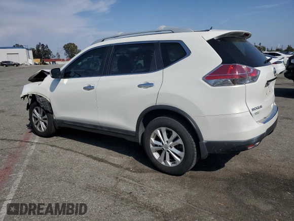2014 Nissan Rogue SV with VIN 5N1AT2MT0EC848828, listed as a Copart auction lot 55297045 with 114,431 mi miles and Salvage Title. Bid and sale history available at DreamBid. Image 2.