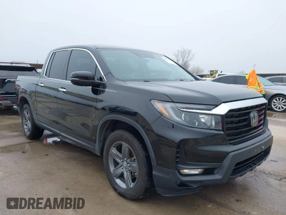 2022 Honda Ridgeline RTL-E with VIN 5FPYK3F75NB020036, listed as a IAAI auction lot 41500206 with 79,655 mi miles and . Bid and sale history available at DreamBid. Image 1.