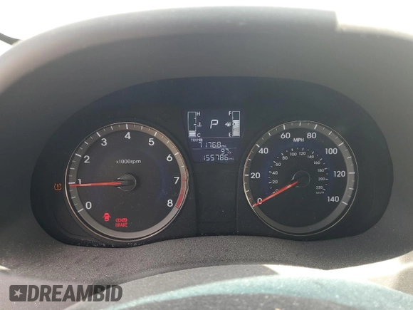 2016 Hyundai Accent SE with VIN KMHCT4AE5GU109073, listed as a Copart auction lot 60314915 with 155,786 mi miles and Salvage title. Bid and sale history available at DreamBid. Image 9.