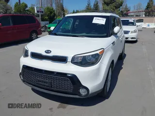 2016 Kia Soul + with VIN KNDJP3A59G7292180, listed as a IAAI auction lot 42004754 with 98,066 mi miles. Bid and sale history available at carsss.com. Image 6.