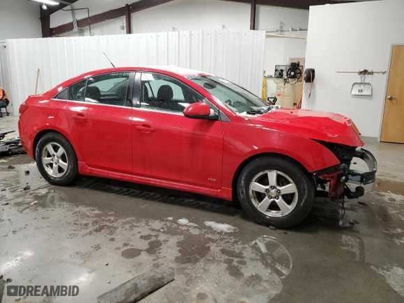 2013 Chevrolet Cruze 1LT with VIN 1G1PC5SB2D7254946, listed as a Copart auction lot 49949795 with 73,071 mi miles and Salvage Title. Bid and sale history available at carsss.com. Image 4.