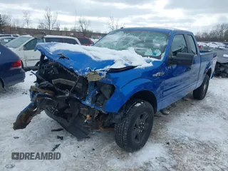 2014 Ford F-150 XL with VIN 1FTFX1EFXEKG30547, listed as a IAAI auction lot 41582539 with 117,314 mi miles. Bid and sale history available at carsss.com. Image 6.