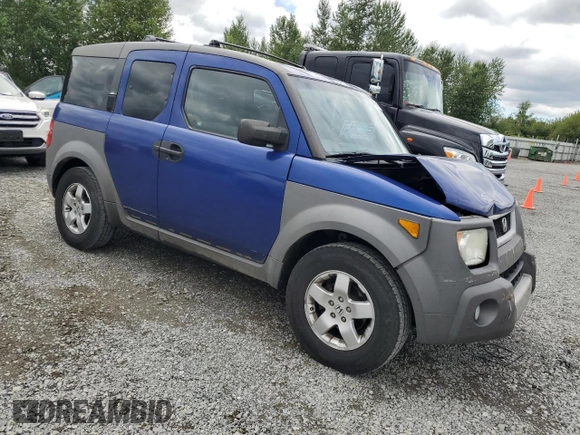 2004 Honda Element EX with VIN 5J6YH28684L025114, listed as a Copart auction lot 64485215 with Not provided miles and Salvage title. Bid and sale history available at DreamBid. Image 4.