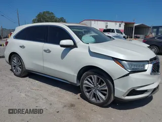 2017 Acura MDX Technology z VIN 5J8YD4H50HL006455, wystawiony jako IAAI lot #42165766 z przebiegiem 98 832 mil mil oraz . Historia ofert i sprzedaży dostępna na DreamBid. Obrazek 1.