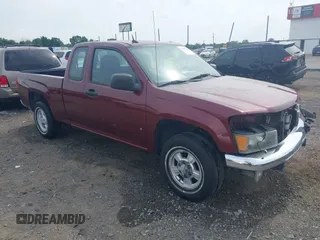 2008 GMC Canyon SLE1 with VIN 1GTCS19EX88106917, listed as a IAAI auction lot 42430723 with 100,956 mi miles and . Bid and sale history available at DreamBid. Image 1.