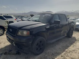 2005 Ford F-150 XLT with VIN 1FTPW12555KE82830, listed as a Copart auction lot 52312525 with 0 mi miles and Salvage Title. Bid and sale history available at carsss.com. Image 1.