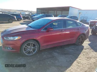 2014 Ford Fusion Titanium with VIN 3FA6P0K99ER241148, listed as a IAAI auction lot 41410796 with 217,003 mi miles. Bid and sale history available at carsss.com. Image 14.