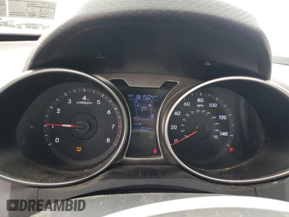 2013 Hyundai Veloster w/Black Int with VIN KMHTC6AD6DU110893, listed as a Copart auction lot 52685095 with 181,504 mi miles and Salvage Title. Bid and sale history available at carsss.com. Image 9.