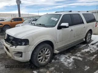2017 Ford Expedition EL Limited with VIN 1FMJK2ATXHEA09088, listed as a Copart auction lot 87645165 with 61,184 mi miles and Salvage Title. Bid and sale history available at carsss.com. Image 1.