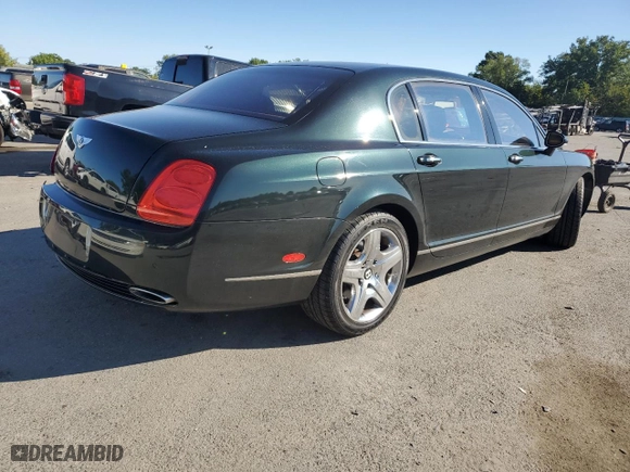 2006 Bentley Continental Flying Spur with VIN SCBBR53W76C033244, listed as a Copart auction lot 69789144 with NaN miles and Salvage Title. Bid and sale history available at carsss.com. Image 3.