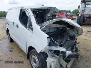 2021 Nissan NV200 Compact Cargo SV with VIN 3N6CM0KN9MK695343, listed as a IAAI auction lot 35744848 with 1 mi miles. Bid and sale history available at carsss.com. Image 1.