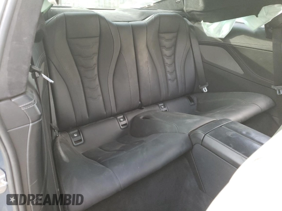 2019 BMW 8 Series M850i xDrive z VIN WBABC4C58KBJ35651, wystawiony jako Copart lot #84503014 z przebiegiem Nie podano mil oraz Szkoda całkowita • Salvage title. Historia ofert i sprzedaży dostępna na DreamBid. Obrazek 10.