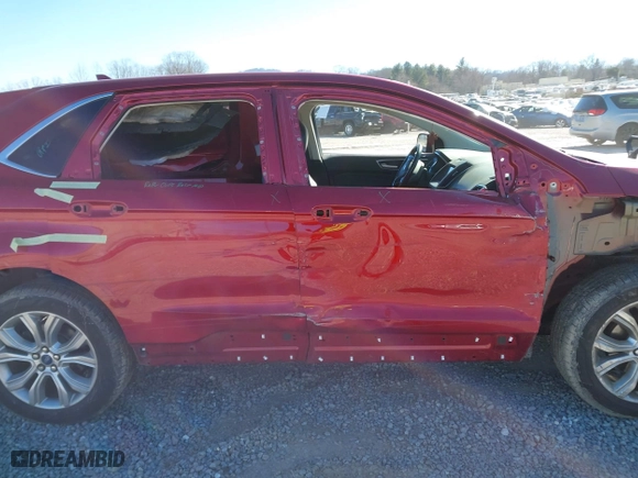 2019 Ford Edge Titanium with VIN 2FMPK3K99KBB34346, listed as a IAAI auction lot 41639398 with 87,065 mi miles. Bid and sale history available at carsss.com. Image 14.
