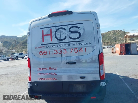 2019 Ford Transit with VIN 1FTYR2CM3KKA87418, listed as a IAAI auction lot 42078907 with 78,075 mi miles. Bid and sale history available at carsss.com. Image 16.