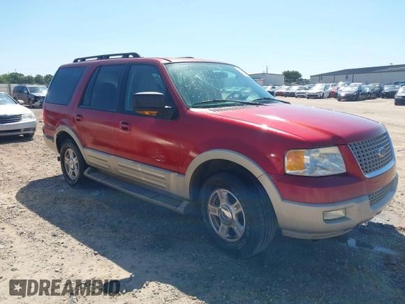 2005 Ford Expedition Eddie Bauer with VIN 1FMFU18565LA10053, listed as a IAAI auction lot 42143070 with 211,289 mi miles and . Bid and sale history available at DreamBid. Image 1.