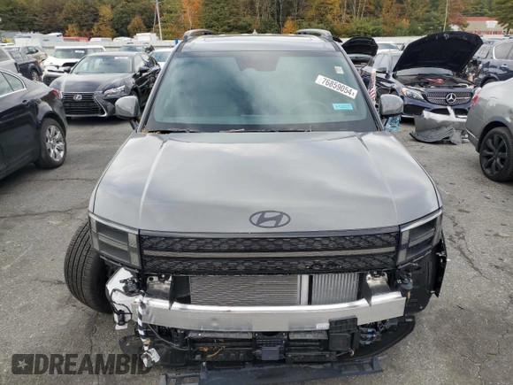 2025 Hyundai Santa Fe Calligraphy with VIN 5NMP5DG19SH017520, listed as a Copart auction lot 76859054 with 54 mi miles and Salvage title. Bid and sale history available at DreamBid. Image 5.