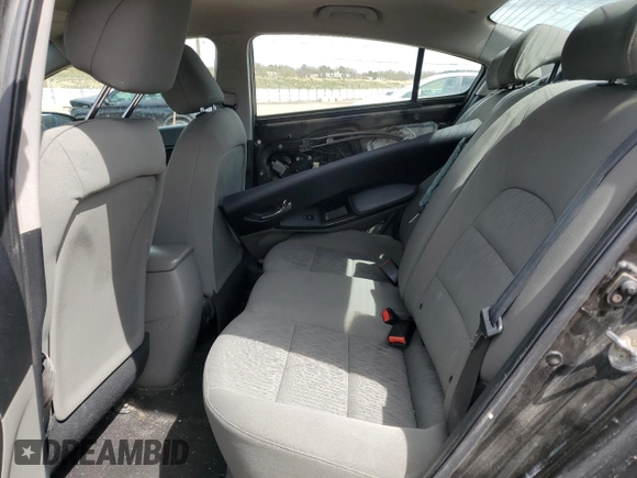 2015 Kia Forte LX with VIN KNAFK4A68F5429300, listed as a Copart auction lot 52424455 with 161,496 mi miles and Salvage Title. Bid and sale history available at carsss.com. Image 10.