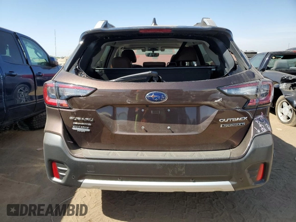 2021 Subaru Outback Touring XT with VIN 4S4BTGPD7M3140211, listed as a Copart auction lot 70877504 with 11,019 mi miles and Salvage title. Bid and sale history available at DreamBid. Image 6.