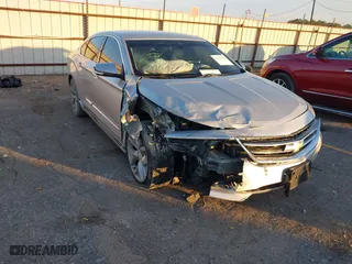 2019 Chevrolet Impala Premier with VIN 1G1105S34KU124446, listed as a IAAI auction lot 41276342 with 77,408 mi miles. Bid and sale history available at carsss.com. Image 1.