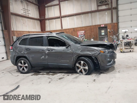 2019 Jeep Cherokee Limited with VIN 1C4PJMDX0KD447210, listed as a IAAI auction lot 42168429 with 51,408 mi miles and . Bid and sale history available at DreamBid. Image 14.