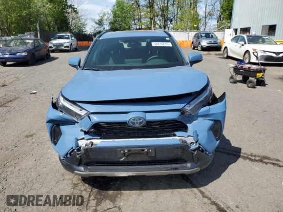 2024 Toyota RAV4 Hybrid SE with VIN JTM16RFV6RD147620, listed as a Copart auction lot 54415215 with 5,705 mi miles and Salvage title. Bid and sale history available at DreamBid. Image 5.