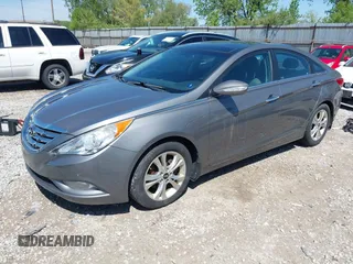 2012 Hyundai Sonata Limited with VIN 5NPEC4AC0CH469495, listed as a IAAI auction lot 42163156 with 99,000 mi miles and . Bid and sale history available at DreamBid. Image 2.