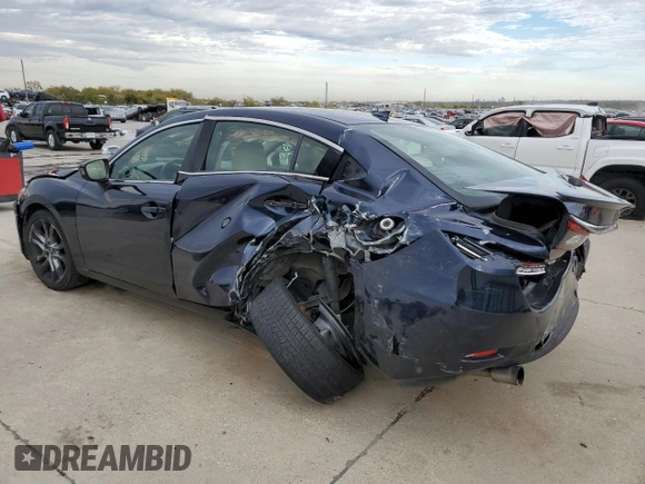 2016 Mazda Mazda6 i Grand Touring with VIN JM1GJ1W5XG1456614, listed as a Copart auction lot 82808564 with 0 mi miles and Salvage Title. Bid and sale history available at carsss.com. Image 2.