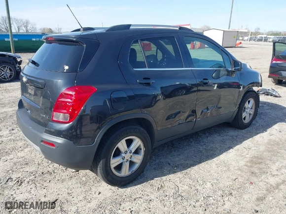 2016 Chevrolet Trax LT with VIN KL7CJLSBXGB545872, listed as a IAAI auction lot 41748134 with 80,661 mi miles. Bid and sale history available at carsss.com. Image 4.