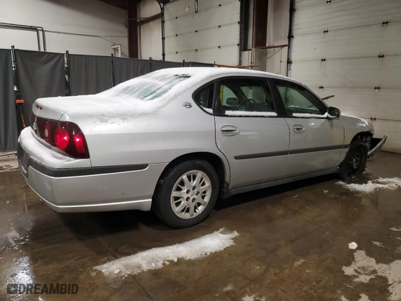 2001 Chevrolet Impala with VIN 2G1WF55EX19207330, listed as a Copart auction lot 89079855 with 0 mi miles and Salvage Title. Bid and sale history available at carsss.com. Image 3.