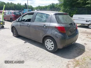 2017 Toyota Yaris L with VIN VNKKTUD37HA073276, listed as a IAAI auction lot 42546567 with 123,288 mi miles and . Bid and sale history available at DreamBid. Image 3.