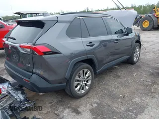 2021 Toyota RAV4 XLE Premium with VIN 2T3C1RFV0MC171416, listed as a IAAI auction lot 42425655 with 34,116 mi miles and . Bid and sale history available at DreamBid. Image 4.