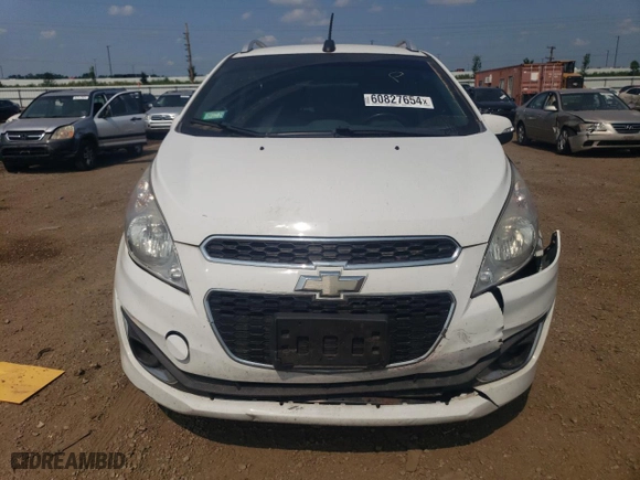 2015 Chevrolet Spark LT with VIN KL8CF6S99FC702215, listed as a Copart auction lot 60827654 with 134,050 mi miles and Salvage Title. Bid and sale history available at carsss.com. Image 5.