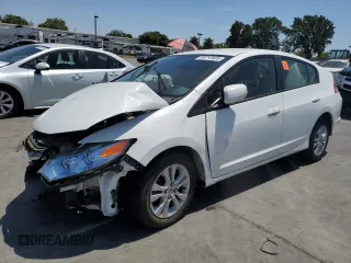 2013 Honda Insight EX with VIN JHMZE2H70DS006086, listed as a Copart auction lot 58713605 with 94,770 mi miles and Salvage title. Bid and sale history available at DreamBid. Image 1.